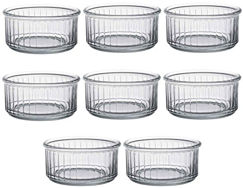 Duralex Ofenkochglasauflauf Für Creme Brulee, Desserts - 10cm - Packung Von 8