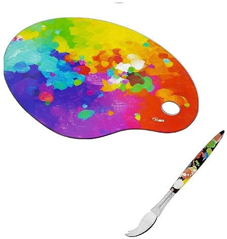 Udc Pylones, Set tagliere da chef e coltello da formaggio, colore: Nero