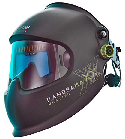 Schweißerschutzhelm Panoramaxx Quattro optrel re-c harge,IsoFit® headg 180x120mm