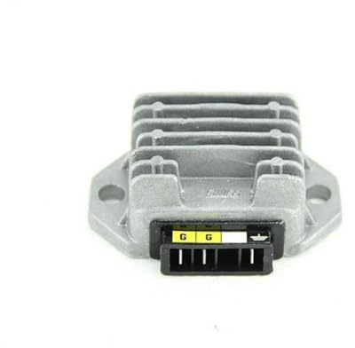 UNI AUTO Spannungsregler 3-Pin kompatibel mit Vespa PX, T5, PK XL, V50 | Gleichrichter 12V, für 4-fach Blinker, kompakt, Maße 85x54x30mm, Lochstich 70mm; kompatibel mit VESPA 50 Special Elestart