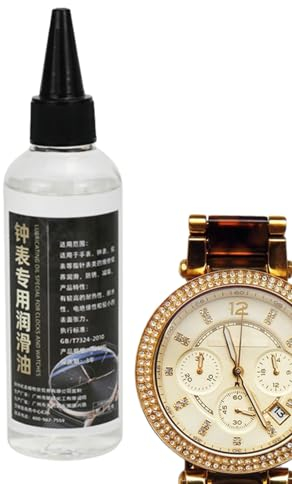 Sollee Uhrenschmieröl,Uhrenschmieröl | Haushaltsöl, Reparatur- und Wartungswerkzeug, Allzweck-Maschinenöl zum Schmieren Aller Wanduhren, rein, schützt