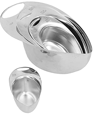 Stainless Steel Measuring Measuring Spoons Set Measuring Spoon Spoons Set of 4 Piece,Kitchen Measuring Tools for Dishwasher Safe Yeast