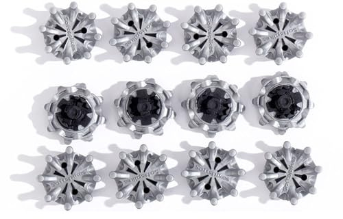 Clavos para Zapatos De Golf,12 PCS Tacos para Zapatos de Golf Reemplazos de Picos de Golf Anti Deslizamiento Clavo para Zapato de Golf