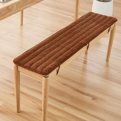 Cozy Brown Bankkissen für 2- / 3-Sitzer, Outdoor-Bank, 35 x 180 cm, weich und langlebig