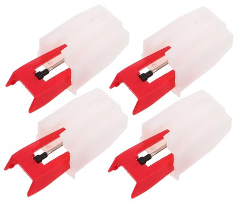 TOYANDONA 4pezzi Vintage Per Ricambio Compatibili Dischi Stilo Per Riproduzione Audio e Nostalgia
