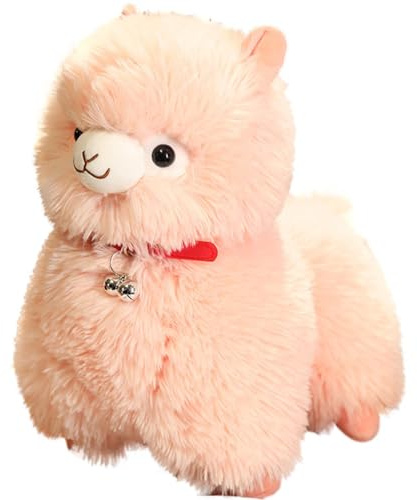 Genérico Alpaca Kuschelkissen mit Tieren, weiches Plüschtier, niedlich und kuschelig, lang, Alpaka-Puppe Fehip, Kuschelspielzeug für Kinder und Erwachsene, perfekter Geburtstag, Geschenk