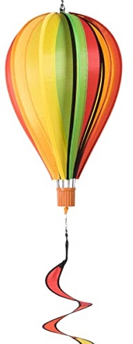 CIM Vindspel – Satorn Balloon Twister Fruits – väderbeständig – ballong: Ø 23 cm x 37 cm, korg: 4 cm x 3,5 cm, spiral: Ø 10 cm x 75 cm – inklusive upphängning – presentidé