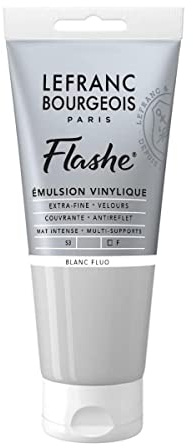 LB ACRILICO FLASHE 80ML BIANCO FLUORESCENTE