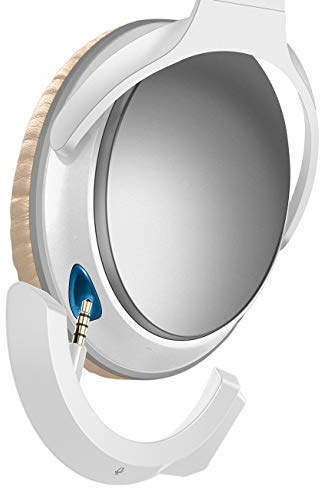 YOCOWOCO Drahtloser Bluetooth 5.0 Adapter für Bose QuietComfort QC25 Kopfhörer, aptX/MIC/Lautstärkeregelung,weiß