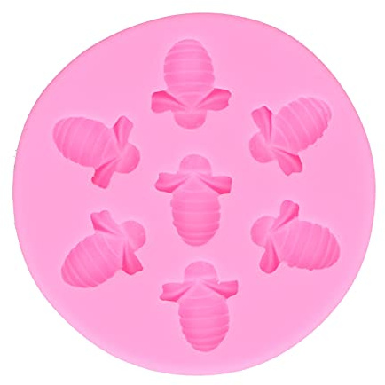 Moule à Gâteau en Silicone de Qualité Alimentaire en Forme de Nid d'abeille Moule en Silicone d'abeille en Nid d'abeille Fondant Gâteau Chocolat Décoration Moule Bricolage Outils de Cuisson(1#)