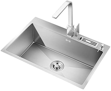 Round Kitchen Sink Kitchen Stainless Steel Outdoor Double Sink Utility Kitchen Unit Large Kitchen Ceramic Stainless Steel Basindrainercampervan Sink Kit