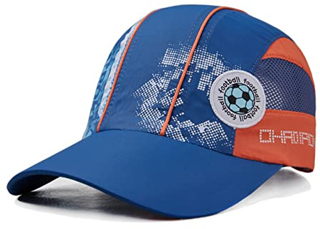 Cysocool Bambino Berretto da Baseball Quick Dry Ragazza Ragazzo Ultralight Cappello da Baseball Anti UV Parasole Sport cap Regolabile Cappelli Coda Baseball cap Cappelli per Golf Tennis Ciclismo