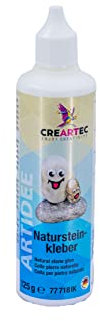 Creartec - Colla per pietra naturale 77 716, a base d'acqua, asciugatura trasparente, per ceramica e cemento, ideale per mosaici e riparazioni