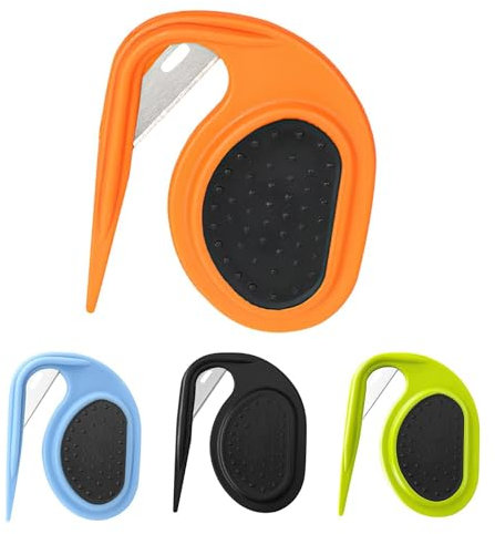 komsoup 4 Pet Knotting Comb - Entfilzungsmesser Katze | Entfilzer Mit Stahlklinge | Splitter -Entwirrer Entfilzungskamm Für Hunde Entfernt Unterwolle & Verfilzungen Knotenkamm Beauty Tools