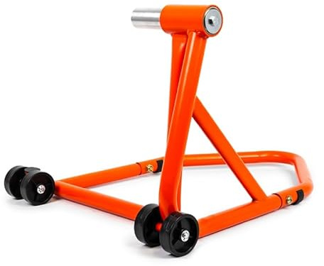 Béquille d'atelier Arriere pour Levage Moto Ducati en monobras avec Son axe 40.5mm - Orange