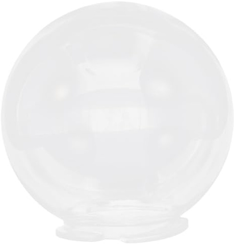 FUTUREORYY Sfera Lampione Giardino in Plastico, Copri Lampada da Esterno per Ville e Cortili, Protegge la Lampadina e Decora Lampione