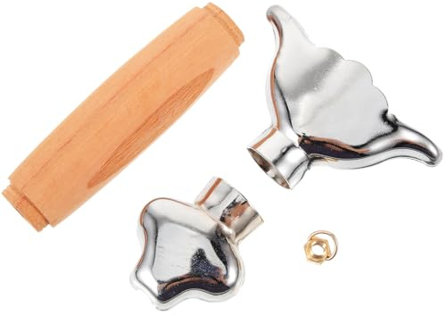 BESPORTBLE Accesorio Mango de Madera para Espada Tai Chi Protector de Mano Desmontable Resistente la Corrosión Fácil Instalación para Entusiastas y Coleccionistas de Artes Marciales