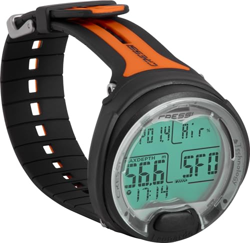 Cressi Leonardo - Premium Tauchcomputer Air/Nitrox und Tiefenmesser Modi - WEEE NR. DE 13961704