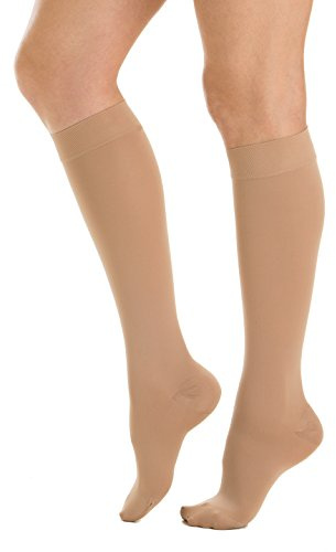 RelaxSan M1050 (Beige 4-XL) gambaletti cotone medicali classe 1 - K1 compressione graduata