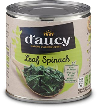 D'aucy Spinach Leaf 12 x 380g