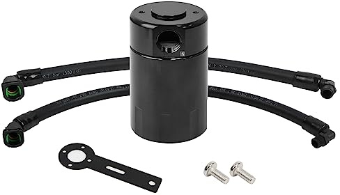 EVIL ENERGY Oil Catch Can, Air Oil Separator Compatible with 2021-2024 Ram 1500 TRX 6.2L SC Passenger Side 5.7 HEMI 3OZ