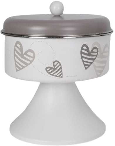 Bac À Pain Boite À Pain De Mie Décoration De Motif De Coeur Créatif Nordique Huche À Pain, Support Triangle En Fer Galvanisé Boîte De Rangement, Décoration De Bureau