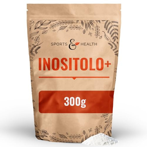 Inositol+ poudre – 300 g de poudre de myo-inositol – sans additifs – myo-inositol hautement dosé