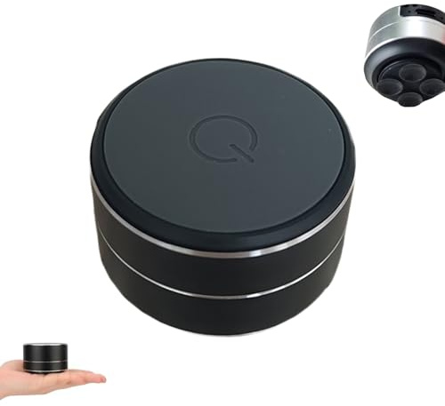 Buzzgo Speaker,Bluetooth Mini Speaker Bone Conduction, Wasserdicht Bluetooth Lautsprecher,Mit Saugnapf Tragbarer Kabelloser Outdoor Mini Lautsprecher, Stereo-Sound Kreativer Lautsprecher-SILVELY