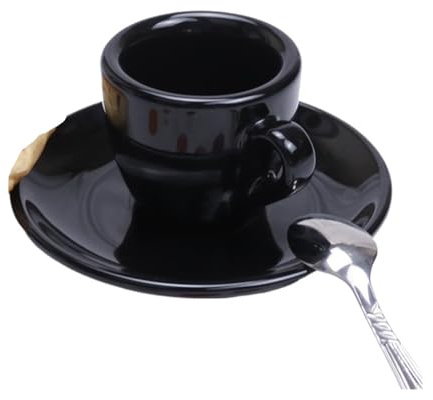 Tasse à expresso italienne de qualité compétitive de 9 mm, 50 ml, tasse à café noir pur