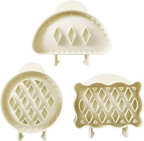Holiday Mini Pie Mold,Hand Pie Press Molds Maker for Baking,Party Food Apple Pie Mold, Party Potluck Hand Pies Molds, Pumpkin Cookie Cutters, for Festivals and Parties (C)