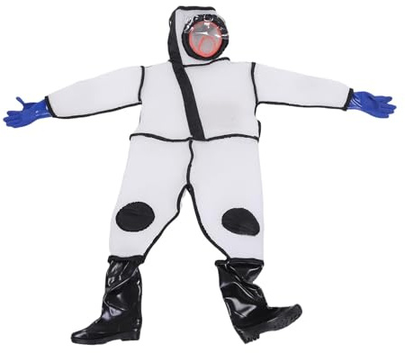 Dilwe Traje de Apicultura, Protección Completa del Cuerpo con Algodón 3D Ventilado y Guantes Integrados, Traje Completo de Apicultor para Mantenimiento de Colmenas