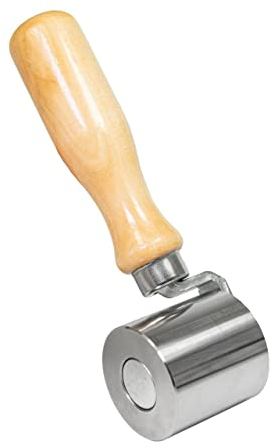 Profi Andrückrolle 50 mm Metall Andrückwalze Andrück Rolle Folie hart Dachdecker