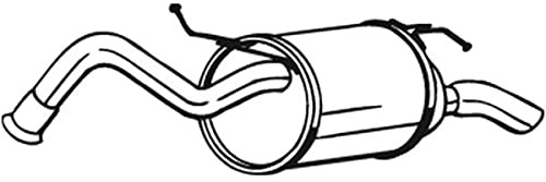 BOSAL Endschalldämpfer 228-053 | Kompatibel mit: TOYOTA YARIS