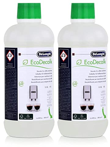 2 x DeLonghi EcoDecalk 500ml DLSC500