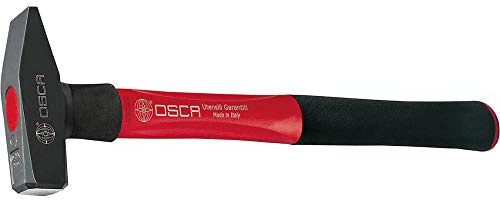OSCA Schlosserhammer mit 3K-Stiel, Gewicht ohne Stiel: 300 g