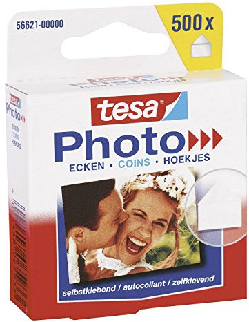 5er Pack tesa Photo Ecken, 5x Big Pack mit 500 Stück
