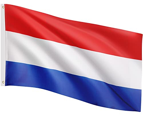 FLAGMASTER Flagge, 30 verschiedene Fahnen zur Wahl, Größe 120 cm x 80 cm, Niederlande