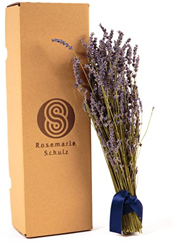 Französischer getrockneter Lavendel ca. 300 Stängel 30-35cm - Lavendelblüten aus der Provence Lavendelstrauß Lavendelbund Trockenblumen Boho Deko