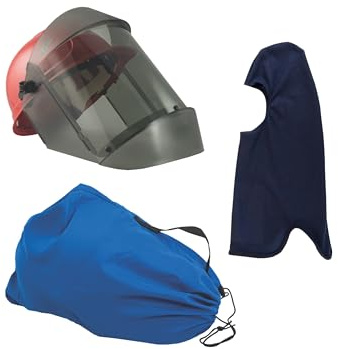Oberon Arc Flash Face Shield - 12 Cal - Hard Cap and Face Shield Kit - TCG Series