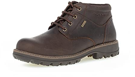 Pius Gabor Herren Boots,Schnürschuhe,Gore TEX,Extragrip,Latex Wechselfußbett,Wollfutter,Schnuerung,lace-up Shoes,Low-tie,Mocca,44 EU / 9.5 UK