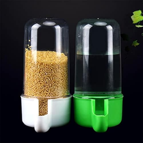 Yamibobo Bird Feeder Water Dispenser, 2PCS, Plastic Bird Food Container Suitable for Bird Cage, 200ml