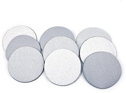 Cfty Papel de Lija 5 Pulgadas de 125 mm Hook and Loop Discos de Lijado en seco 60-1000 Papel de Lija de Grano for carpintería Papel de pulidor de lijadora 2 0pcs (Grit : 1000)