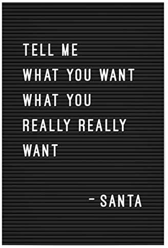 artboxONE Poster 90x60 cm Typografie Letterboard Tell Me What You Want - Bild Letter Board Buchstaben
