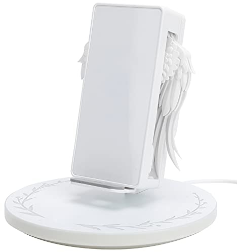 Chargeur sans Fil Angel,Chargeur Sailor Moon, Chargeur sans Fil 10W Style Aile d'ange Charge Rapide pour Téléphone Portable Universel pour Bureau à Domicile