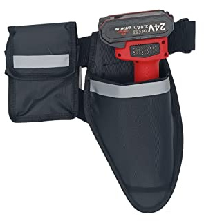 viemylu Funda para Tijera de Poda Eléctrica Bolsa Ajustable de Cintura para Tijera de Poda Inalámbrica con Batería Funda de Nylon para Tijeras Eléctricas