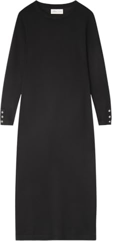 Springfield Vestido para Mujer, Negro Estandar, L