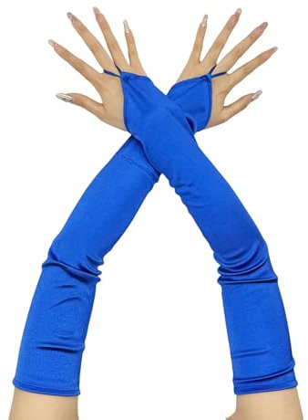 ZIDDAR Damen Abendhandschuhe Elegante Fingerlose Handschuhe 1920er Jahre Damen Handschuhe Aus Schwarzem Braut Und Hochzeitshandschuhe