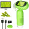 Mucek Handy Mikroskop für Kinder, 1000X Mikroskop Kinder, 2,0 IPS-Bildschirm Taschenmikroskop, 2MP Lens Pixels 8 LEDs Kindermikroskop, 4 Stufen einstellbar USB-Anschluss an PC, mikroskop Kinder ab 8