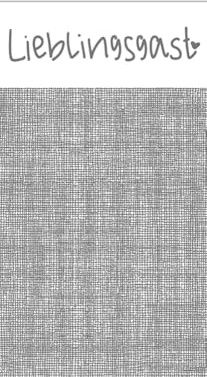Mank Airlaid Besteckservietten Pub mit Manschette Lieblingsgast Peggy oder Sherlock 40 x 33 cm, 60 Stück Bestecktasche stoffähnlich Serviettentaschen Einweg (Grau Sherlock)