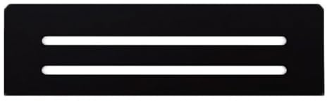 Schluter Kerdi-Shelf N Aluminum Niche – Matte Black Wave